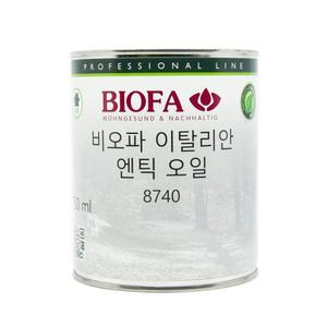 비오파 이탈리안 엔틱오일 8740 2.5L 엔틱가구 목재 마감오일