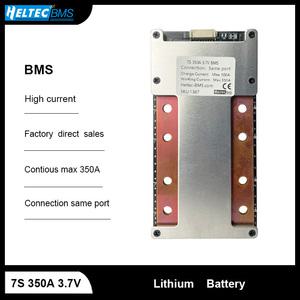 Heltec 24V BMS 7S 350A 6000W 인버터/태양 에너지 저장/24V 차량 시작 삼원 리튬 배터리 보호 보드
