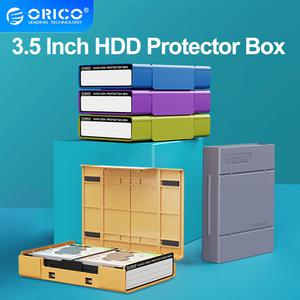 ORICO M.2 SSD 케이스 2.5/3.5 인치 HDD 인클로저 보호 외장형 하드 드라이브 디스크 보관함 정리함라벨 박