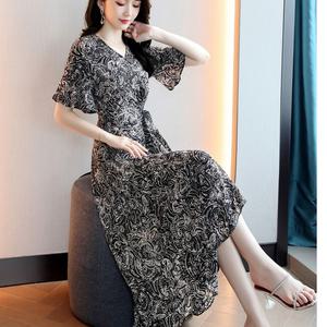 여성 예쁜 쉬폰 원피스 프랑스 빈티지 스노우 화이트 드레스 스포M2