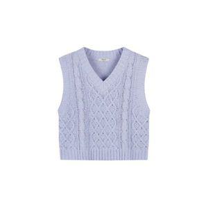 POLHAM 여성) 브이넥 케이블 베스트_PHE2ES2070 546036