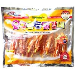 강아지간식대용량 요구르트 라이코스 추천 칼슘치즈 닭갈비 500g