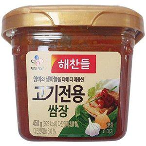 [셀러허브 패션][JHQRXM6Y_52ER]해찬들 식자재 고기전용 쌈장 450G