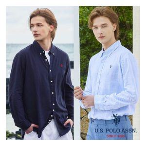 유에스피에이 [U.S POLO ASSN.] 25SS 린넨 블렌디드 썸머 셔츠 남성 2종641620