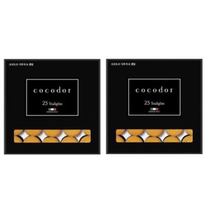 코코도르 티라이트 캔들 초 허니피치 추천 25P 2개