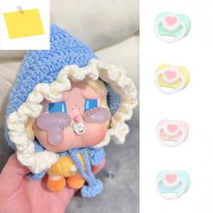 For 15cm CRYBABY DIY mini love pacifier doll accessories OB11BJD puppy twist stick handmade decorati