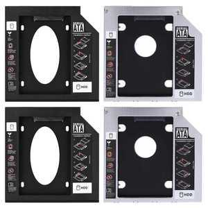 외장SSD 알루미늄 플라스틱 SATA 3.0 제 2 HDD 하드 드라이브 캐디 트레이 CD/DVD-ROM 광학 베이용 9.5mm