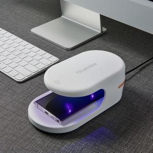 블루아이디 고속 무선충전 살균기 Blay BI-DS UVC UVA 15W 휴대폰 안경 다목적 무선 살균기