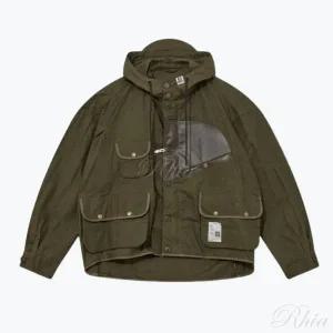 메종미하라야스히로 남성 후드 아우터 자켓 J11BL041 DK GREEN
