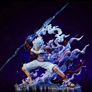 조로검 코스프레칼 28cm 원피스 피규어 태양 신 기어 5 니카 루피 액션 피규어 GK Thunderbolt Monkey D Lu