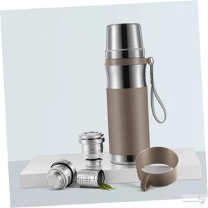 차망 보온병 브라운 500ML 유지 나들이 휴대용 야외용