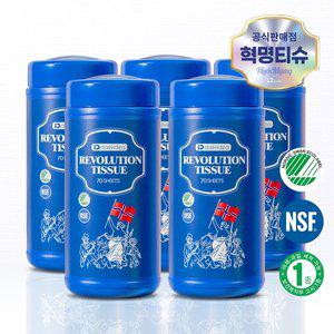 [혁명티슈][7% 상품쿠폰] 데일리아이디어 혁명티슈 70매 x 5통 멀티클리너 세정티슈 청소용