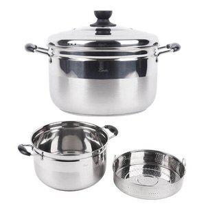 고품질 스텐 인덕션 찜통 만두 냄비 찜기 찜기냄비 냄비솥 (WFHKTM9)