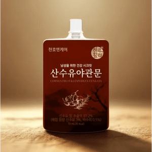 천호엔케어 하루활력 남성을 위한 산수유 야관문 70ml 30팩 2박스 복분자 농축액 함유