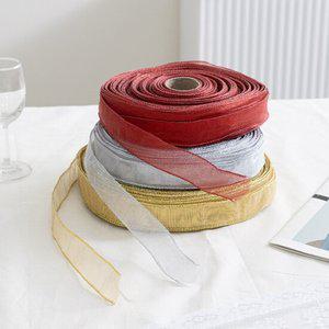 G9 롤리본 5cm (100yd) 3컬러 크리스마스 장식 끈 공예 선물 포장 DIY