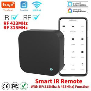 투야 스마트봇Tuya 스마트 RF IR  제어 WiFi 홈 에어컨 모든 TV LG 지원 AlexaGoogle