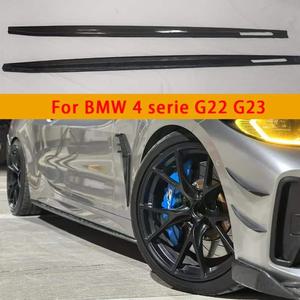 카본 사이드 스커트 범퍼 스플리터 컵윙 에이프런 패널 BMW 4시리즈 G22 G23 호환