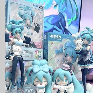 Cinnamoroll Piapro 캐릭터 하츠네 미쿠 소녀 장난감 애니메이션 성인 그림 PVC 액션 피규어 소장 모델 인형