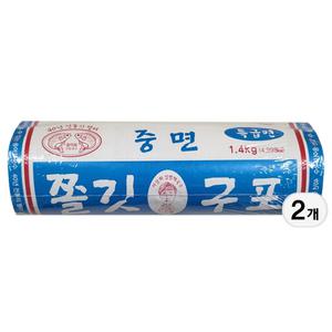 구포 쫄깃 국수 중면 1.4kg x2개