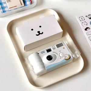 [패키지증정] 여름방학 농담곰 일회용 Y2K 감성 필름 카메라 (25L002) 필카 여행 빈티지 선물