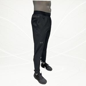 매장정품 언더아머 1352028 001 블랙 남성 핏티드 슬림핏 기능성 트레이닝 바지 운동복 트레이닝복 1071279