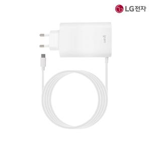 LG 정품 16ZD90RU-G.AX56K 14ZB90Q-G.AS56ML 15Z90Q-G.AP7PL 노트북 어댑터 C-TYPE 일체형 화이트
