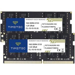 인텔 NUC KIT/미니 랭크 M 버퍼링 핀 2R 32GB 컴퓨터 모듈 H8 램 PC/HTPC/NUC Timetec 메모리 듀얼 1 DDR4 2V 17000 2x16GB 260 CL15 PC4 KIT 업그레이드 SO 비 DS ECC Hz 213 보드용