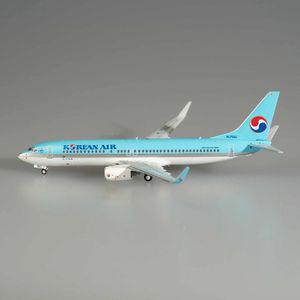 대한항공비행기 B737800 합금 항공기 모형 보잉 여객기 수집가용