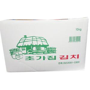 초가집 포기 김치 냉장 10kg 업소용 절임