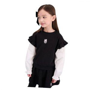 빈폴 BEANPOLE KIDS 여아 니트라이크 레이어드 스웨트 셔츠 블랙 (BI5141G055) BI5141G055 401446