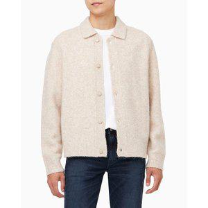 [파주점][Calvin Klein Jeans][캘빈클라인진]CK진남성 버튼 카라 니트 가디건(J326675-PD7)