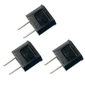 돼지코 어댑터 일본 110v 플러그 해외용 아답타 여행용 변환 110v 플러그, 3개