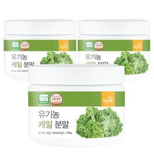 [토종마을]유기농 케일분말 100g X 3개 HACCP인증