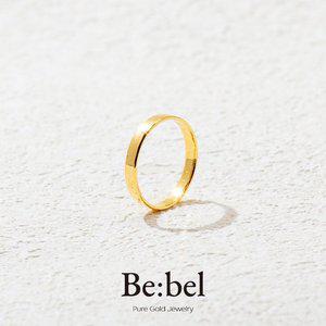 순금반지 1.875g(반돈) 24k 남자 여자 링 디자인 평 유광 비벨