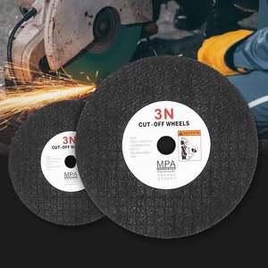 3n 절단석 105mm 10개 핸드 그라인더날 연마석 절단 5인치그라인더날 수공구 절삭공구