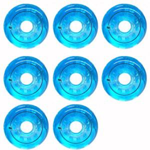 스케이트 및 슬라이딩 롤러 스하키 사이즈 70mm 68mm 64mm용 베어링이 없는 BlaZe 83A PU 마모 저항 인라인 교체 휠(8팩)