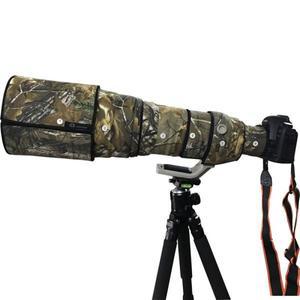 Juntuo 렌즈 코트 캐논 EF 400mm f/2.8 L IS II USM 망원 야생 동물 위장 커버 방수 나일론 랩 케이스