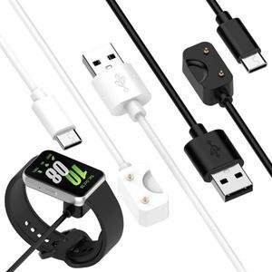 삼성 Galaxy Fit 3 충전기 시계 어댑터 용 50CM/100CM USB/USB C 충전 케이블 코드 마그네틱 Samsung Galax