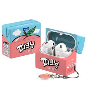 삼성 갤럭시 버즈3 프로 피크닉 천도복숭아 케이스