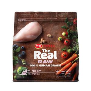 더리얼 로우 캣 닭고기 시니어 360g/고양이사료
