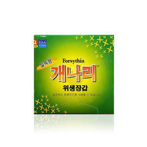 개나리 실속형 일회용 위생장갑 200매 일회용비닐장갑