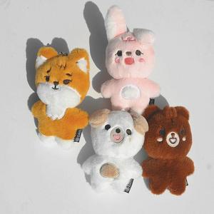 DAY6 인형 데이식스 키링 도운 원필 영케이 아이돌 진원필 체인 여우 토끼털