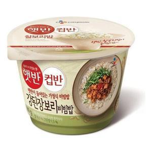 [ME1829R6_52EH]CJ 컵반 강된장보리비빔밥 280g