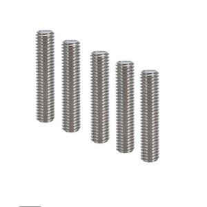 부품 3D 75MM 멘트 튜브 프린터 1/5PCS 스틸 압출기 목구멍 30MM/40MM M6 1 스레드 MK8 노즐 스테인레스