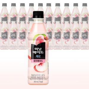 미닛메이드 제로 피치에이드 350ml x 24개(1박스)