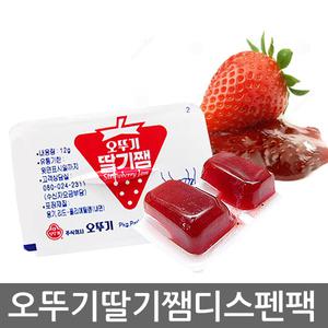 오뚜기 딸기쨈 디스펜팩 12g