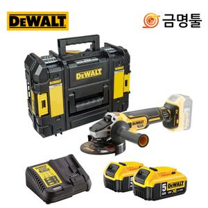 디월트 DCG405P2 충전그라인더 DCG405N세트 5.0AH 125mm BL모터
