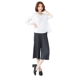 시원여름코디 찰랑거리는 통바지 빅사이즈바지 경량바지  편한 7부/ 지트니차콜