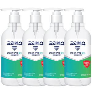 크리넥스 안심플러스 손소독겔 용기형 480ml x4개