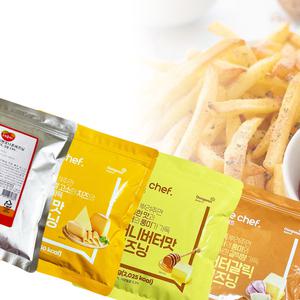제이케이푸드 동원 시즈닝 4종 모음 허니버터맛 갈릭버터 치즈맛 사워크림앤어니언 양념감자 팝콘 씨즈닝